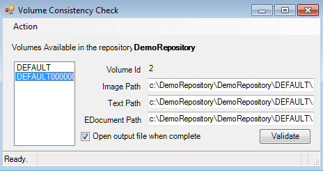 VCC Validate