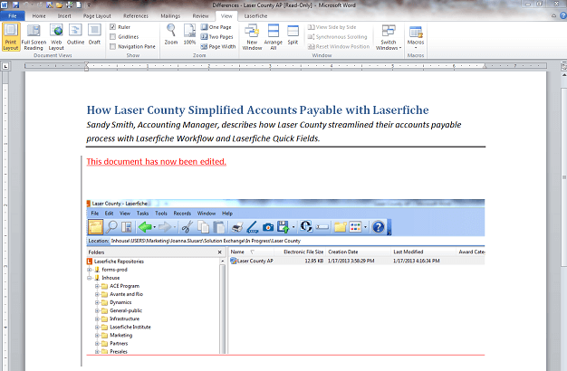 Electronic Document