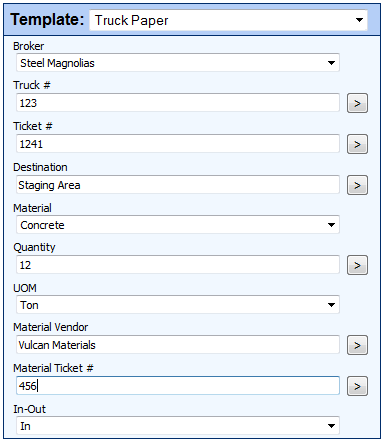 Document’s Template 