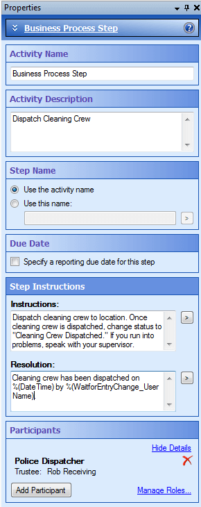 Business Process Step