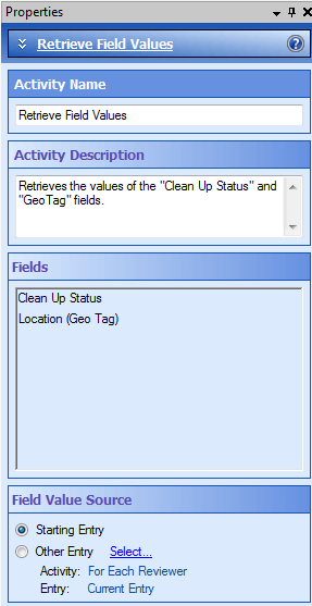 Retrieve Field Values