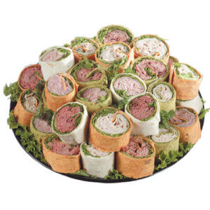 turkey wrap platter
