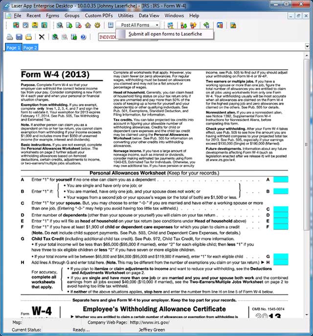 Laserfiche Integration with Laser App® Screenshot 0
