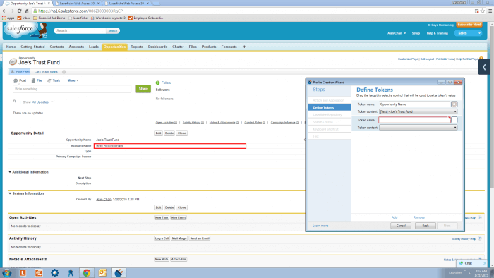 Wizard-driven tools simplify integration between ECM systems and business applications.