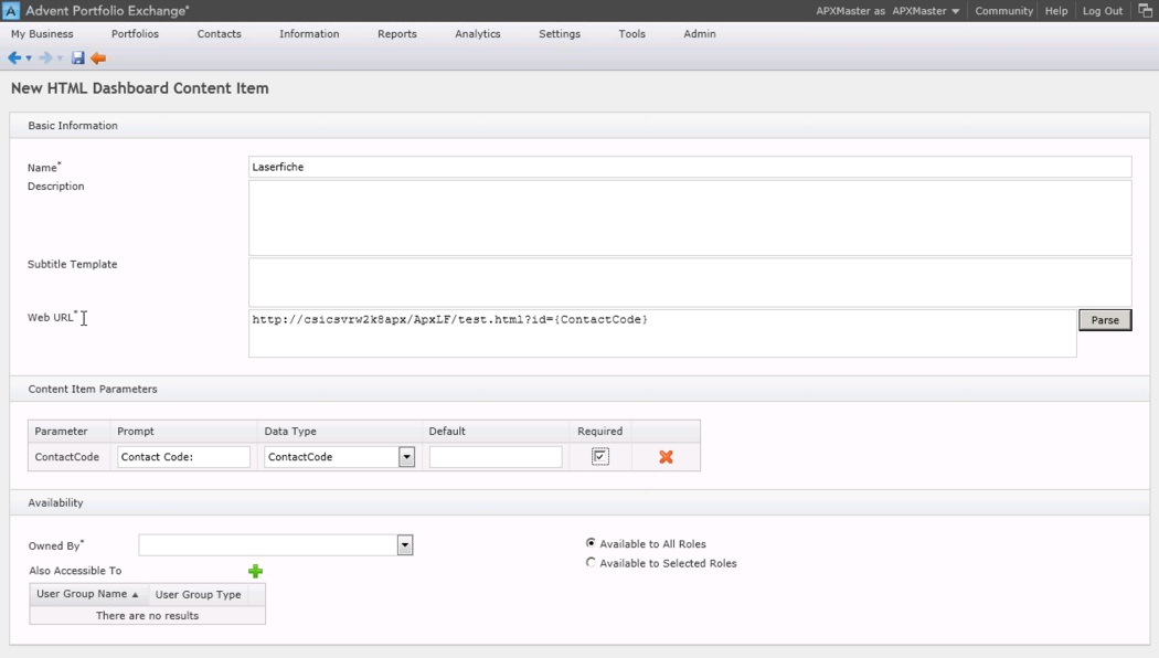 APX® Integration by CDI Screenshot 0