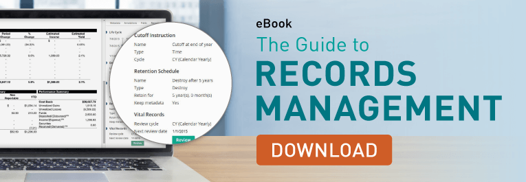 Guide to Records Management CTA Button