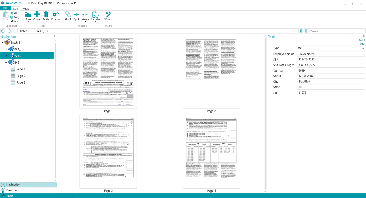 Intelligent Entry Automation From IRISPowerscan Screenshot 5