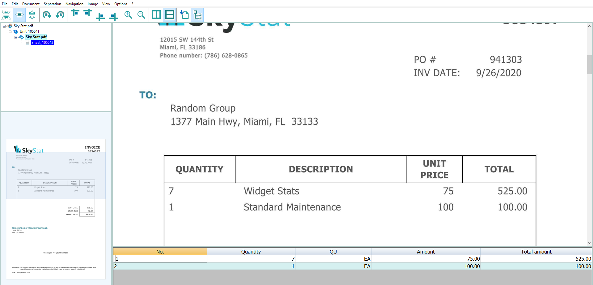 Intelligent Document Capture From IRISXtract Screenshot 2