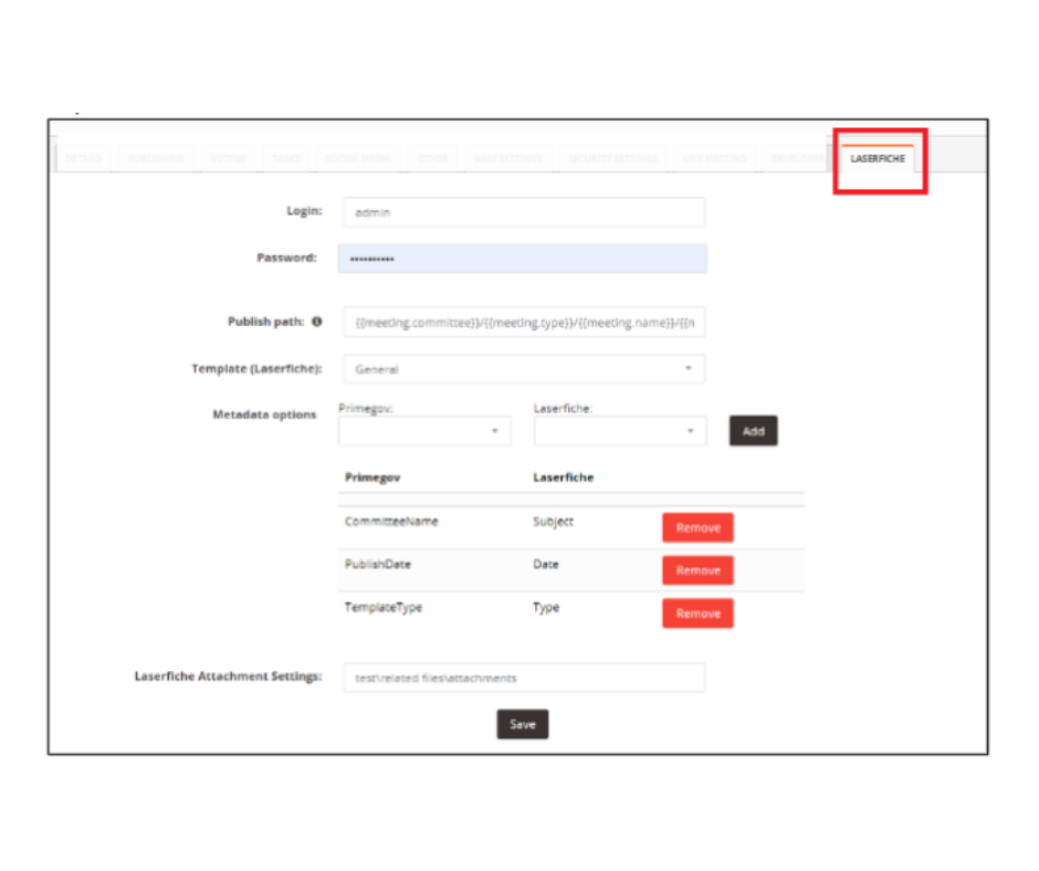 PrimeGov | Laserfiche Content in World-Class Agenda Management and Virtual Meeting Management for Government Screenshot 0