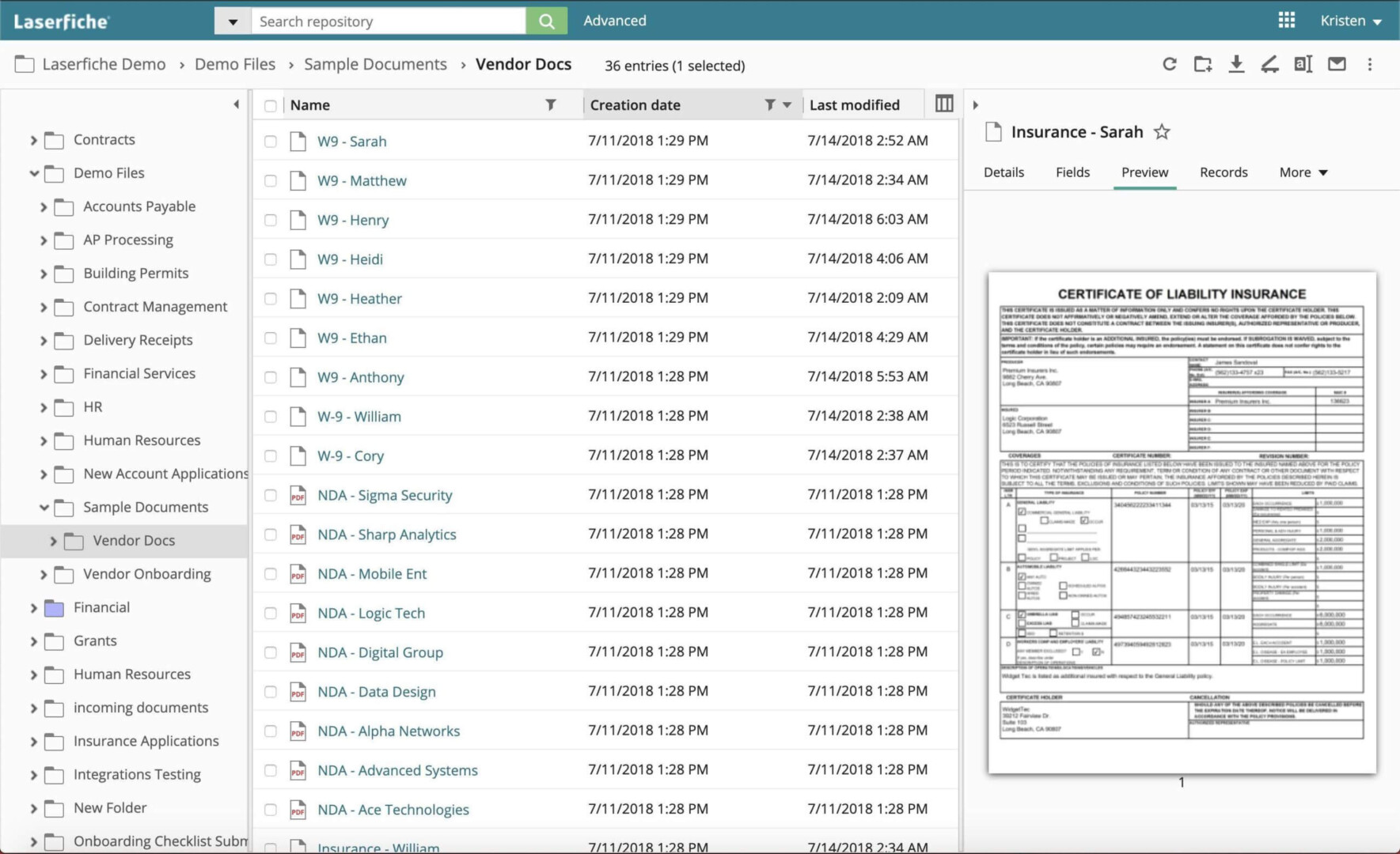 Sales Process Automation Solutions | Laserfiche