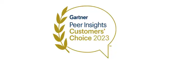 Gartner Peer Insights Customers' Choice 2023