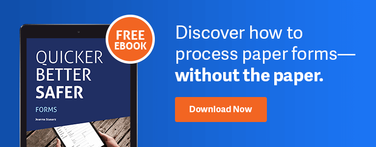 Get the Quicker Better Safer Guide for Laserfiche Forms.