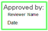 “Approved” Options