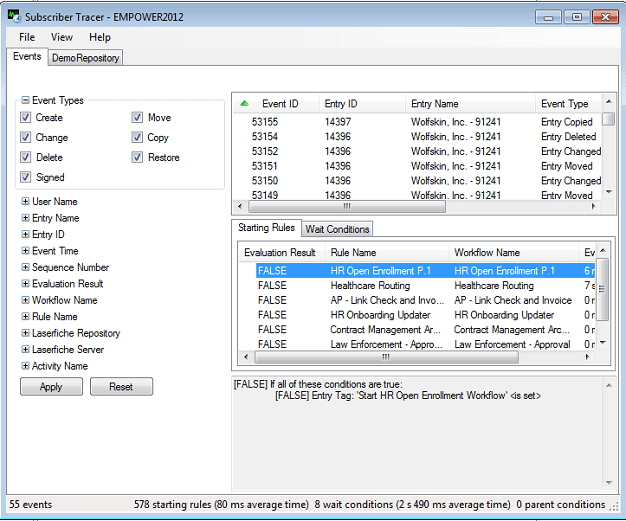 Debugging Wf