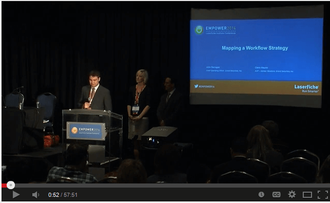 View this video to learn more about Girard Securities’ Laserfiche BPA implementation strategy.