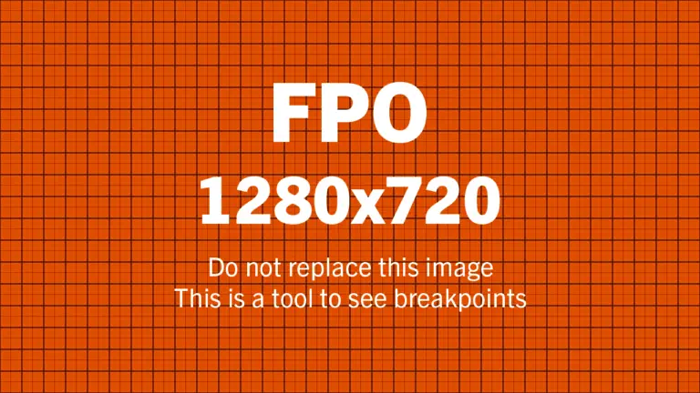 FPO = FOR PLACEMENT ONLY. Please Replace
