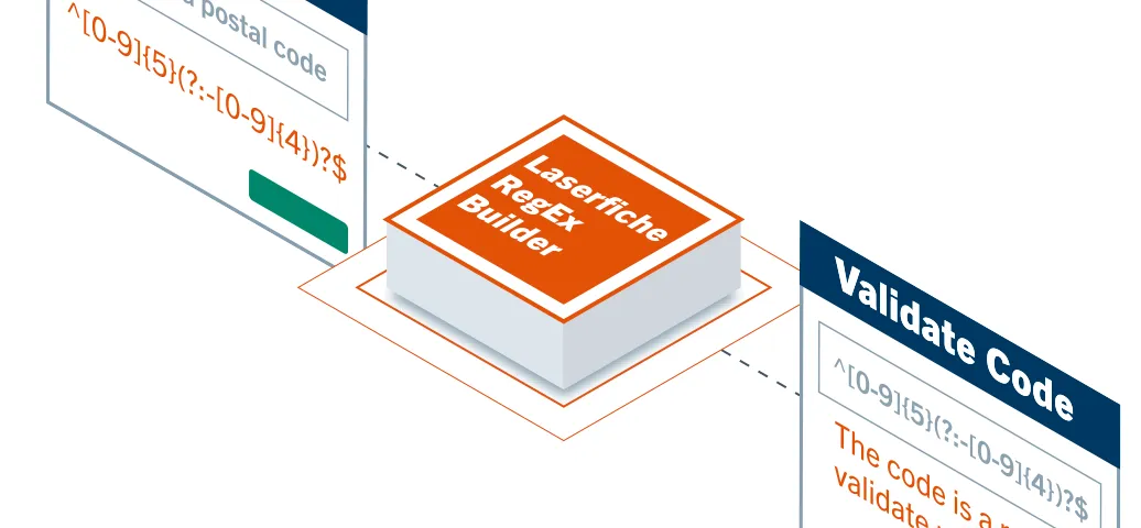 Laserfiche AI powered regex