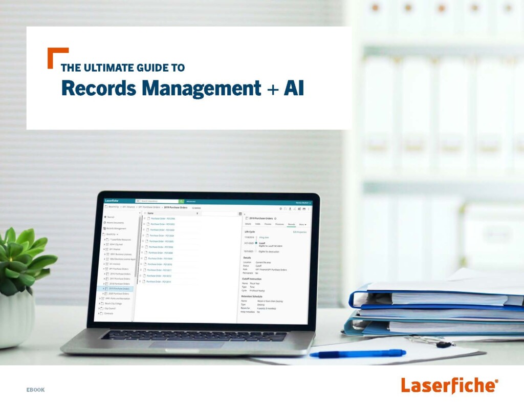eBook: The Ultimate Guide to Records Management + AI
