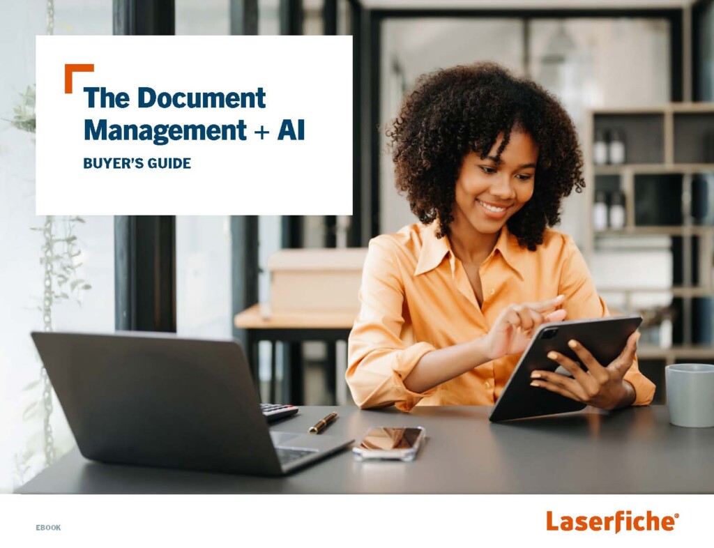 eBook: The Document Management + AI Buyer's Guide