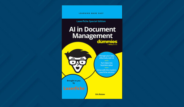Al in Document Management for Dummies, Laserfiche Special Edition