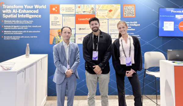 Laserfiche team at the ESRI 2026 booth